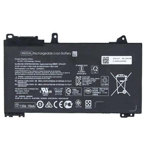 HP RE03XL OEM 45Whr Laptop Battery price in hyderabad, telangana, nellore, vizag, bangalore