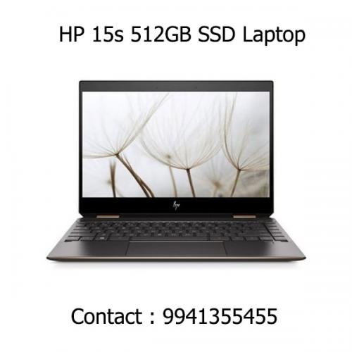 HP 15s 512GB SSD Laptop price in hyderabad, telangana, nellore, vizag, bangalore