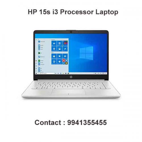 HP 15s i3 Processor Laptop price in hyderabad, telangana, nellore, vizag, bangalore