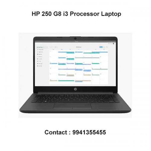 HP 250 G8 i3 Processor Laptop price in hyderabad, telangana, nellore, vizag, bangalore