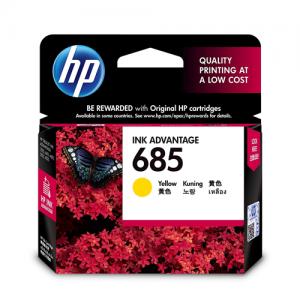 HP 685 CZ124AA Yellow Original Ink Cartridge price in hyderabad, telangana, nellore, vizag, bangalore