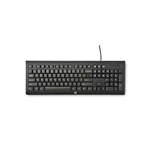 HP K1500 Wired USB Multi Device Keyboard Black price in hyderabad, telangana, nellore, vizag, bangalore