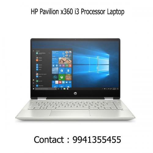  HP Pavilion x360 i3 Processor Laptop price in hyderabad, telangana, nellore, vizag, bangalore
