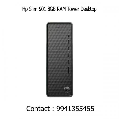  Hp Slim S01 8GB Ram Desktop price in hyderabad, telangana, nellore, vizag, bangalore