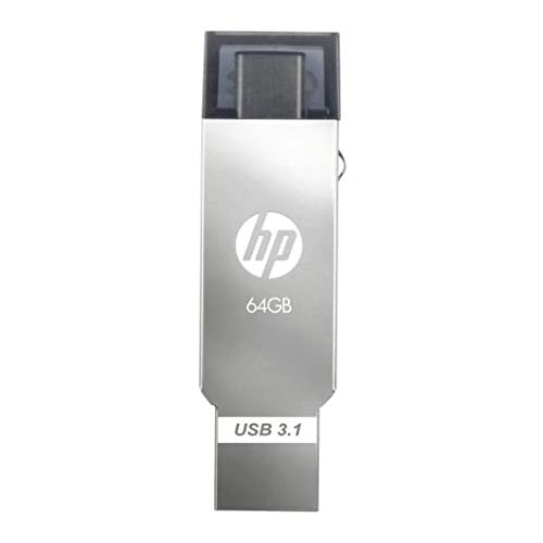 HP X304M Type C OTG Flash Drive 64GB price in hyderabad, telangana, nellore, vizag, bangalore